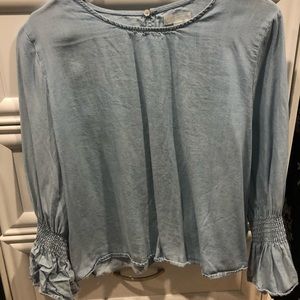 14th & Union light wash shirt